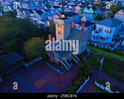 Hereford Inlet Lighthouse North Wildwood, Cape May County NJ USA Foto Stock