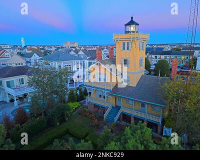 Hereford Inlet Lighthouse North Wildwood, Cape May County NJ USA Foto Stock