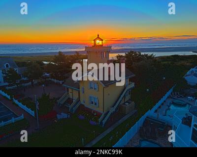 Hereford Inlet Lighthouse North Wildwood, Cape May County NJ USA Foto Stock