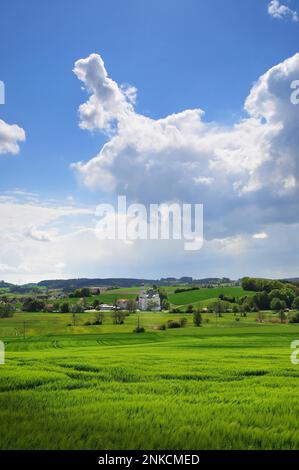 Chiesa del pellegrinaggio Maria a Wittelsbach, Baviera, Germania Foto Stock