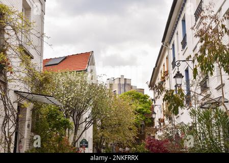Quartiere residenziale di Floral City nel 13th° arrondissement di Parigi, Francia Foto Stock