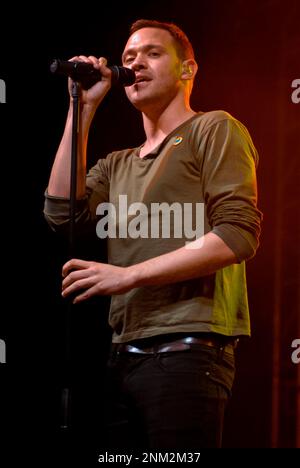 Will Young, V2008, Hylands Park, Chelmsford, Essex, Regno Unito - 16 agosto 2008 Foto Stock