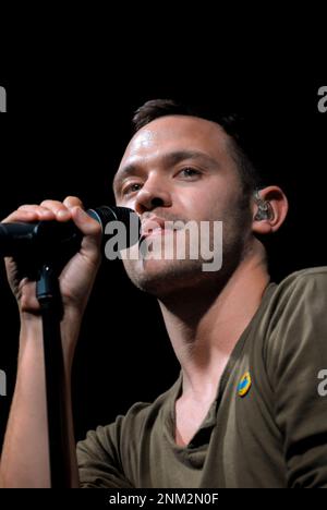 Will Young, V2008, Hylands Park, Chelmsford, Essex, Regno Unito - 16 agosto 2008 Foto Stock