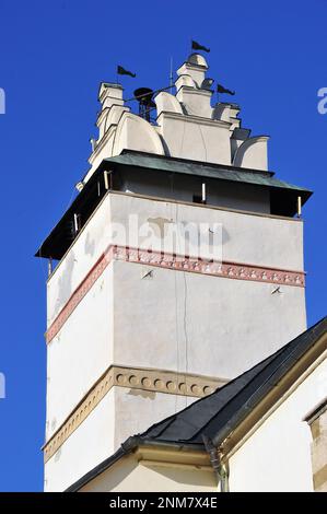 Basilica dell'Esaltazione della Santa Croce, Kežmarok, Késmárk, regione di Prešov, Repubblica slovacca, Europa Foto Stock