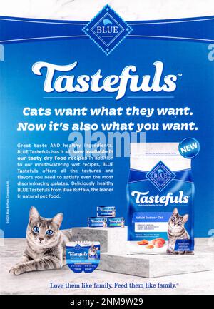 'Bon Petite' Febbraio 2023 spot di rivista, Stati Uniti Foto Stock