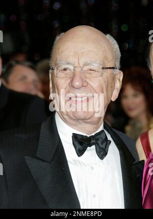 Rupert Murdoch all'Academy Awards di Los Angeles il 27 febbraio 2011. Foto di Francis Specker Foto Stock