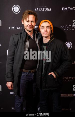 Pinky Promises Productions & “STARLING GIRL” Festival Reception sponsorizzata dal marbl Toronto presso lo Zooz Cinema Center con: Jimmi Simpson, Austin Abrams dove: Park City, Utah, Stati Uniti quando: 22 Gen 2023 Credit: LU Chau/WENN Foto Stock