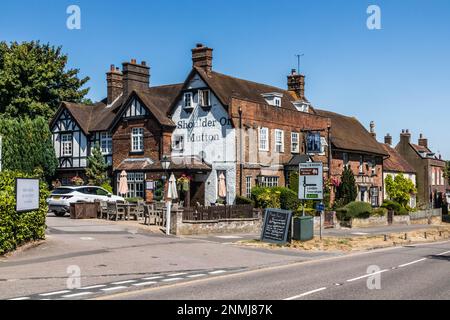 The Shoulder of Mutton pub, Wendover, Buckinghamshire Foto Stock