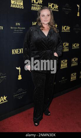 Beverly Hills, California. 24th Feb, 2023. Danielle Macdonald agli arrivi per i Film Awards dell'Hollywood Critics Association - HCA, Beverly Wilshire Hotel, Beverly Hills, CA 24 febbraio 2023. Credit: Elizabeth Goodenough/Everett Collection/Alamy Live News Foto Stock