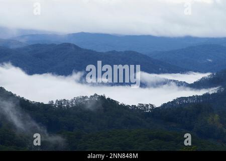 Da Lat scena della città di mattina presto Foto Stock