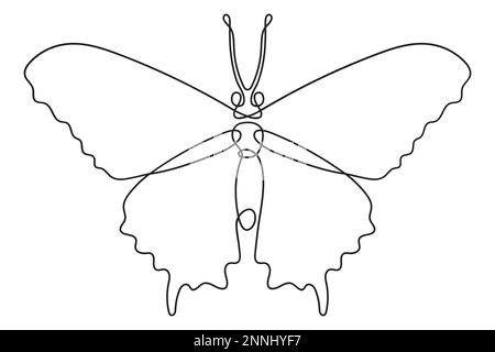 Disegno di una linea Illustrazione Vettoriale