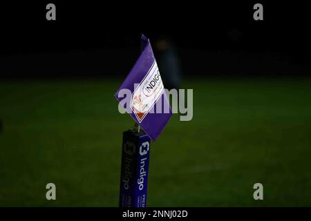 Carmarthen Quins RFC / Aberavon RFC Indigo prem 2023 Foto Stock