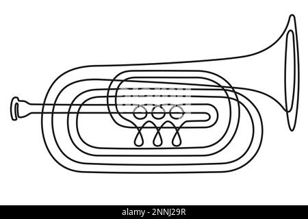 Disegno di una linea Illustrazione Vettoriale