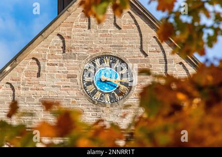 Hasselfelde nella chiesa delle montagne di Harz Foto Stock