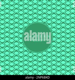 Schema astratto della linea circolare a strisce verticali. Motivo semicirpo minimalista. Illustrazione Vettoriale