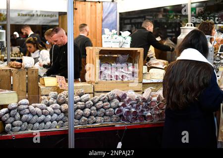 Illustrazione dell'atmosfera durante l'edizione 59th della Fiera Internazionale dell'Agricoltura (Salon de l'Agriculture) a Parigi, in Francia, il 25 febbraio 2023. Foto di Victor Joly/ABACAPRESS.COM Foto Stock