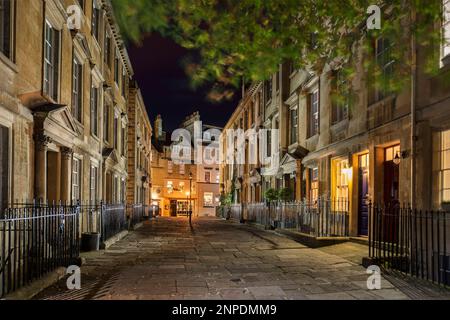 Sally Lunn mangiare casa nel passaggio North Parade a Bath. Foto Stock