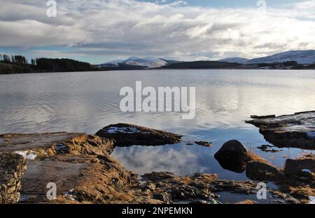 Loch Doon - Scozia Foto Stock