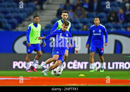 Porto, Portogallo, 26th Feb, 2023. Stadio Dragao, Primeira Liga 2022/2023, FC Porto contro Gil Vicente; Otavio del FC Porto durante il riscaldamento. Foto: Daniel Castro/DiaEsportivo/Alamy Live News Foto Stock