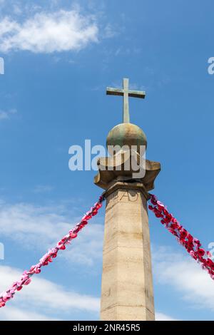 EAST GRINSTEAD, WEST SUSSEX/UK - 3 Luglio : Vista del Memoriale di guerra in East Grinstead in luglio 3, 2018 Foto Stock