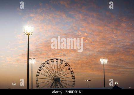 Bahrain Circuit Ambiance durante la Formula 1 Aramco test pre-stagione 2023 del Campionato Mondiale FIA di Formula uno 2023 dal 23 al 25 febbraio 2023 sul circuito Internazionale del Bahrain, a Sakhir, Bahrain - Foto: DPPI/LiveMedia Foto Stock