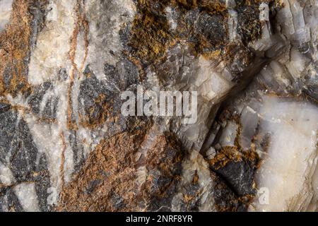 pietra primo piano su sfondo astratto Foto Stock