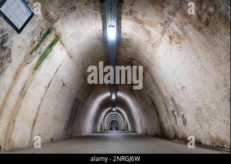 GRIC Tunnel, Zagabria, Croazia Foto Stock