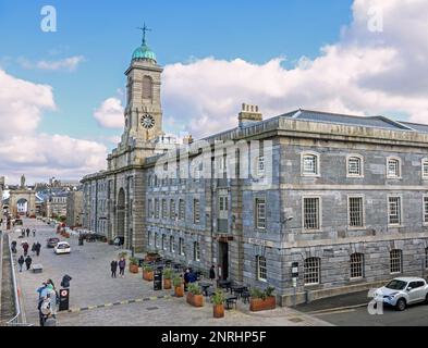 L'edificio Melville presso il Royal William Yard a Stonehouse Plymouth. Ex cantiere di vitualling MOD sviluppato da Urban Splash. Un cinema Everyman Foto Stock