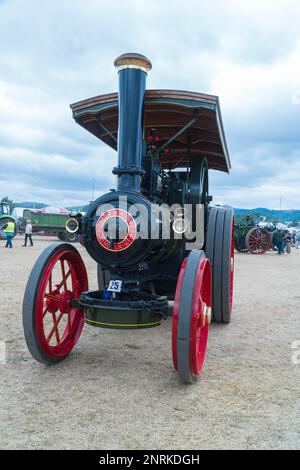 Motore di trazione monocilindrico 6NHP per impieghi generali costruito da Ruston e Hornsby nel 1936. Welland Worcestershire Inghilterra Regno Unito. Luglio 2022 Foto Stock