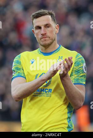 Chris Wood (in prestito da Newcastle United) di Nottingham Forest durante la partita di calcio della Premier League inglese tra West Ham United e Nottingham Foto Stock