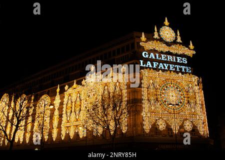 Le Galeries Lafayette, Paris, Francia Foto Stock