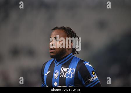 Ademola Lookman (Atalanta BC) durante la Serie Italiana Una partita di calcio tra Juventus e Atalanta allo Stadio Allianz di Torino, in Italia, su Januar Foto Stock