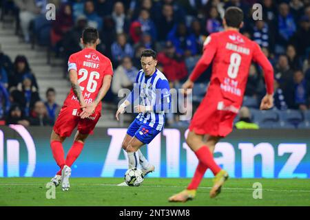 Stadio Dragao, Porto, Portogallo. 26th Feb, 2023. Campionato portoghese, FC Porto contro Gil Vicente; Pep&#xea; di FC Porto Credit: Action Plus Sports/Alamy Live News Foto Stock