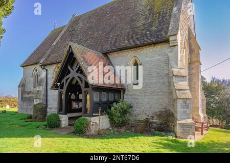 St Giacomo C della Chiesa di e a Weethley, Warwickshire, Inghilterra. Foto Stock
