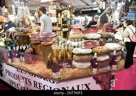 Illustrazione dell'atmosfera durante l'edizione 59th della Fiera Internazionale dell'Agricoltura ('Salon de l'Agriculture') a Parigi, in Francia, il 25 febbraio 2023. Foto di Victor Joly/ABACAPRESS.COM Foto Stock