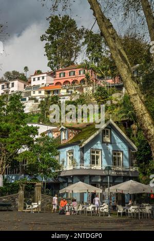 Cafe do Parque, Monte, Funchal, Madeira, Portogallo Foto Stock