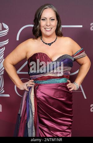 Los Angeles, Stati Uniti. 27th Feb, 2023. Arriva ai 25th Annual Costume Designers Guild Awards che si tengono al Fairmont Century Plaza il 27 febbraio 2023 a Century City, CA, USA (Foto di JC Olivera/Sipa USA) credito: Sipa USA/Alamy Live News Foto Stock