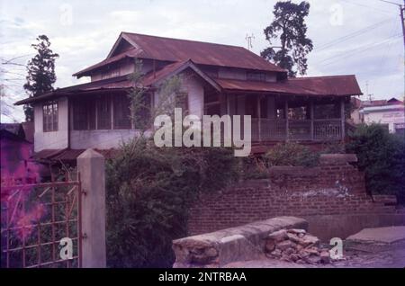 Case in Shilong, Meghalaya, India Foto Stock