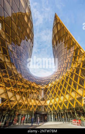 Architettura tradizionale a Colonia, Germania Foto Stock