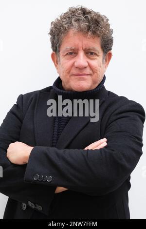 Madrid, Spagna. 28th Feb, 2023. L'attore Pedro Casablanc presenta Don Ramon Maria del Valle-Inclan al teatro spagnolo di Madrid 28 febbraio 2023 Spagna (Foto di Oscar Gonzalez/NurPhoto) Credit: NurPhoto SRL/Alamy Live News Foto Stock