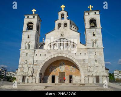 Cattedrale della Risurrezione di Cristo, Podgorica Foto Stock