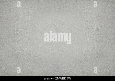 Primo piano a tutto schermo sul televisore statico. Foto Stock