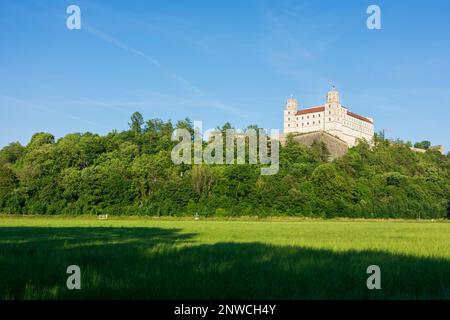 Eichstätt: Castello di Willibaldsburg in alta Baviera, Altmühltal, alta Baviera, Baviera, Baviera, Germania Foto Stock