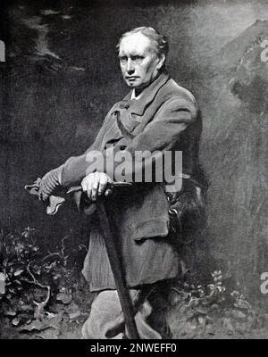 Edward Whymper (1840 – 1911) alpinista ed esploratore inglese Foto Stock