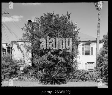 Llambias House, 31 St Francis Street, St Agostino, St. Johns County, Florida. Carnegie Survey of the Architecture of the South. Stati Uniti, Florida, St Johns County, St Agostino, Case. Foto Stock