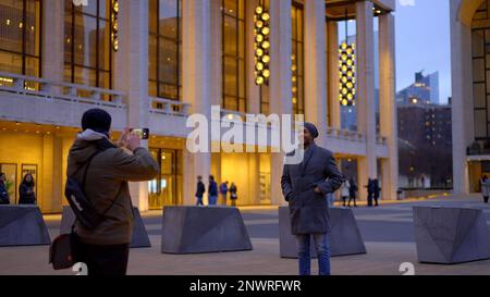 David H Koch Theater a New York - NEW YORK CITY, USA - 14 FEBBRAIO 2023 Foto Stock