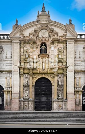 Basilica Cattedrale Metropolitana di Lima, Perù Foto Stock