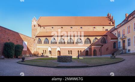 Castello del Capitolo di Warmian a Olsztyn Foto Stock