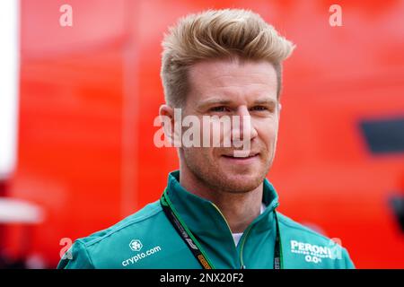 Foto del file datata 30-06-2022 di Nico Hulkenberg. Il veterano Nico Hulkenberg è tornato a seguire l'ascia Haas di Mick Schumacher, mentre l'olandese Nyck de Vries e l'americano Logan Sargeant sono schierati per le loro prime stagioni in griglia rispettivamente con Alpha Tauri e Williams. Data di emissione: Mercoledì 1 marzo 2023. Foto Stock