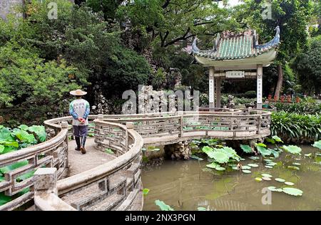 Lou Lim Loc giardino,Macao,Cina Foto Stock